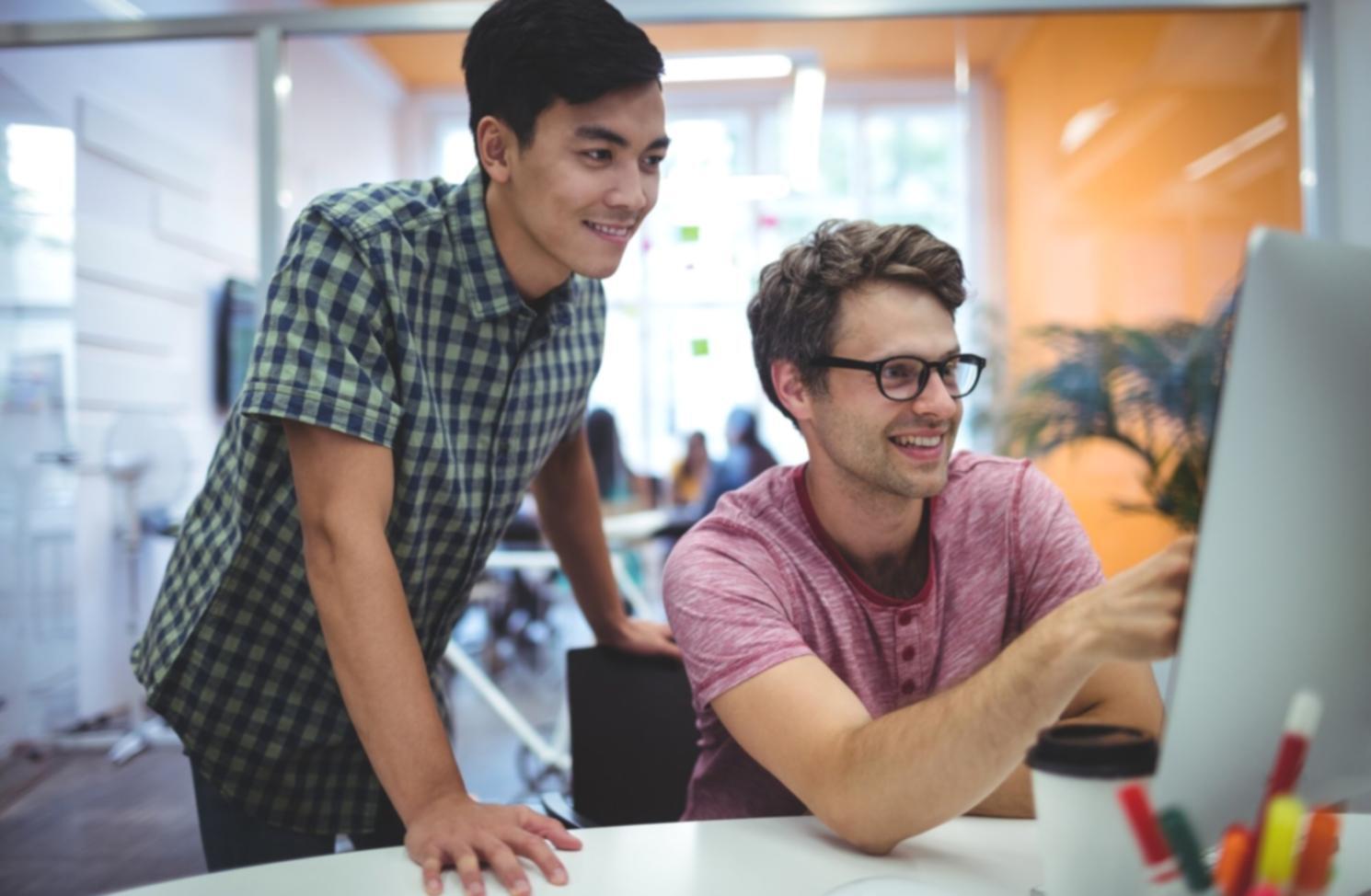 Typografisches Layout-Beispiel mit modernen Schrifttechniken