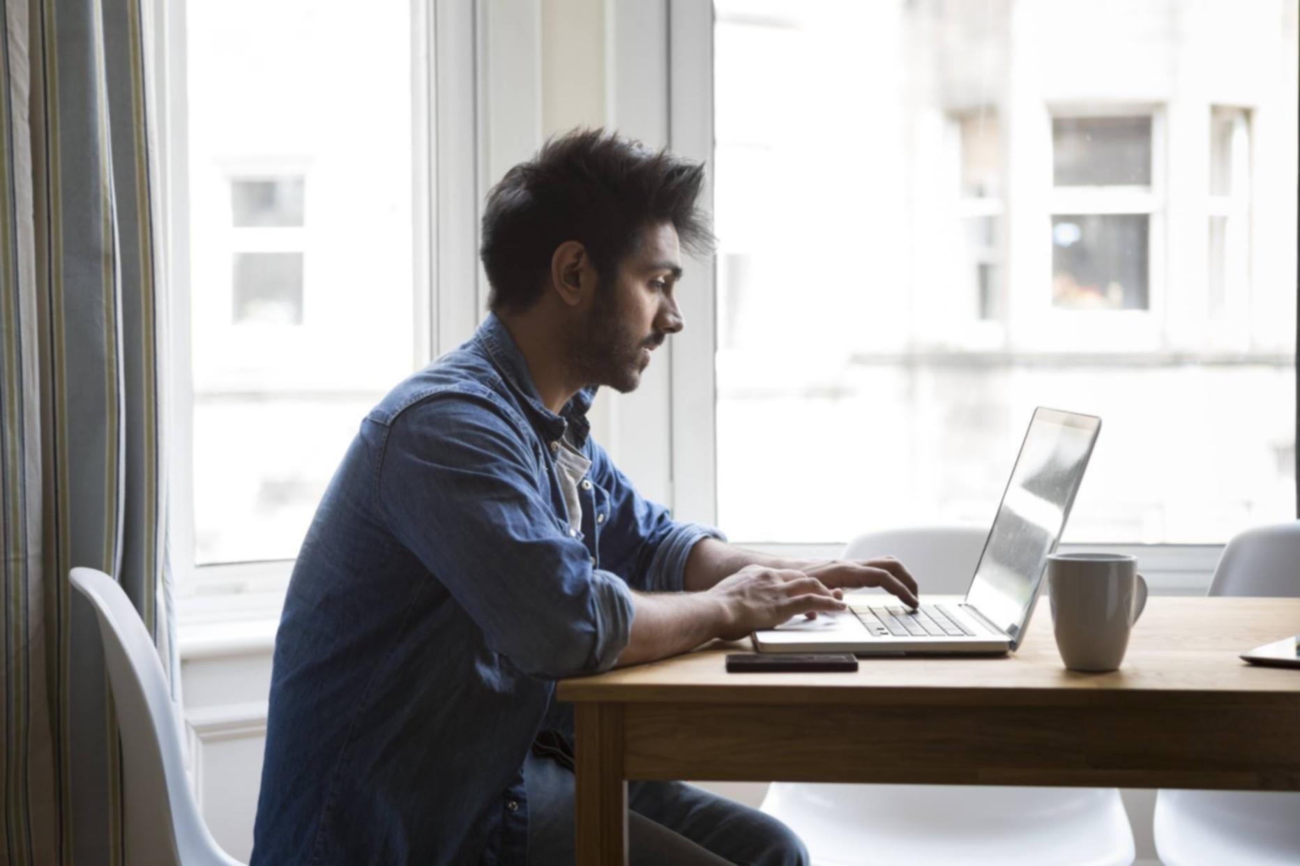 Web-Typografie Workspace mit modernen Tools